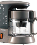 4 Cup Drip Coffee Maker With Water Purification For Rich Flavor Quick 6 Minute Brew Easy Pour Basket See Through Water Tank