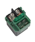 12V Bike Solenoid Starter Relay Ignition Switch Direct Fit For CB1300 2003 2004 And VTX1300 2003 2009. Close-up view showing contacts.