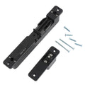 Hidden Hydraulic Door Closer With Ultra Quiet Soft Close, Anti Pinch Safety, Auto Rebound Tech For Interior Doors, Sleek Hidden Mount