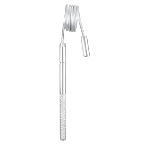 24 Inch Flexible Magnetic Pickup Tool With Knurled Aluminum Handle, Bend It Any Way For Tight Corners, Lock It In Place For Easy Retrieval, Powerful Magnetic Head Grabs Small Parts Fast, A Must Have For Garage, Shop, And Automotive DIY