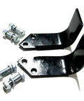 Two Tiller Tine Blades For King Kutter TG TG-G Series Left And Right Replacement Blades With Grade 8 Bolts Washers And Nuts