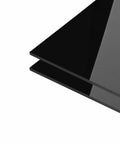 DIY Friendly Opaque Black Acrylic Sheet Pack Of Two 12 By 16 Inches One Eighth Inch Thick Cast Plexiglass Panels For Craft Projects Laser Cutting