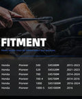 Honda Pioneer Fuel Pump Replacement Fitment Chart for 500 SXS500M 2015-2023, 520 SXS520M 2021-2023, 700 SXS700M 2014-2024