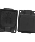 Heavy Duty Plastic Protective Junction Box Cover For Welding Machines And Cable Runs Black Electrical Case Guard