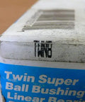 Rugged Pro TWN8 Twin Pillow Block Ball Bushing For Precision Linear Motion Systems fully delivered with dead tight tolerances label on packaging.