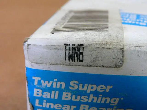 Rugged Pro TWN8 Twin Pillow Block Ball Bushing For Precision Linear Motion Systems fully delivered with dead tight tolerances label on packaging.