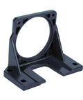 Beefy Heavy Duty Metal Auxiliary Motor Bracket Mount Built To Last For Industrial Equipment 90x90 Mm High Hardness Fixed Base To Secure Auxiliary Motors And Components black metal