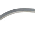 Pro Grade 10 Inch Curved Draw Knife Heavy Duty Woodworking Shaving Tool with wooden handles and sharp steel blade.