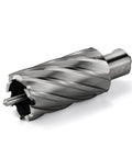 JESTUOUS annular cutter with Weldon shank, 1-5/16 in cutting diameter, 2 in cutting depth, HSS