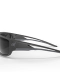 Kazbek Torque Polarized Anti Fog Vapor Shield Safety Glasses With Smoke Lens Built Tough Military Grade UV 400 shown in matte black