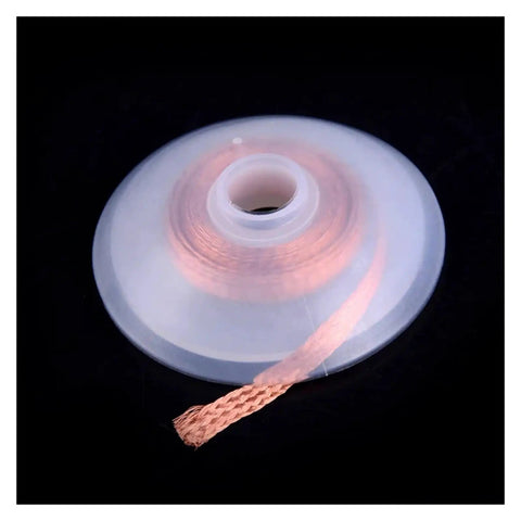 Desoldering Braided Solder Wick Remover Kit For Electronics Repair Pro Grade Copper Wire Sucker Lead Cord Flux Tool on spool