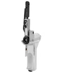 10Mm Pneumatic Belt Sander With 3 Sanding Belts And 16000 RPM Power for high speed grinding with ergonomic handle.