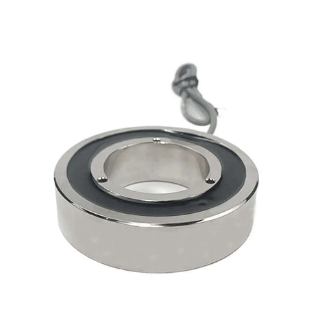 24V Brake Electromagnet Holding Magnet Solenoid With 80mm Diameter And 20mm Height, 100Kg Pull Capacity, 8W Power, Sucker Type