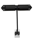 Easy Install Automatic Door Closer With 180 Degree Opening And Adjustable Closing Speed, Rust Proof Silver Finish shown overhead