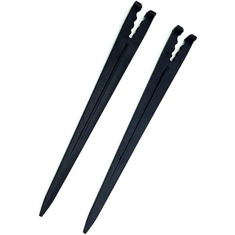 50 Pack Irrigation Stakes For Quarter Inch Drip Tubing Keeps Drip Lines Off Ground Prevents Clogs Easy Install For 4mm And 7mm Hose