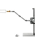 Stop Motion Armature Stand With Flexible Multi Joint Arm Height Adjustable Metal Bracket for tabletop studio shots