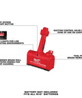 M12 Air Tip Utility Nozzle Gonna Handle Any Mess Without Raising Hell Silver Hand Vac Attachment showing powered brush roll and controls.