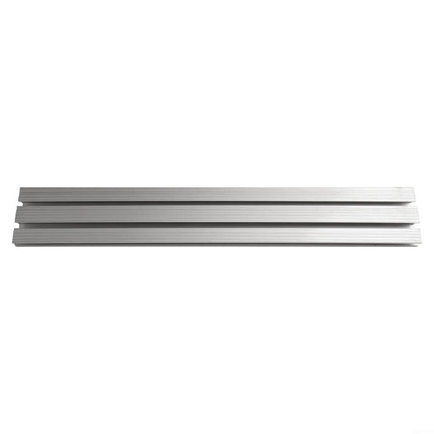 75 Type Miter Track T Slot for Table Saw and CNC Router Woodworking Fence System Silver Finish 20 Inch Aluminum Construction