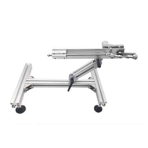 Rock Solid Reciprocating Cycle Linear Actuator With Adjustable Metal Stand And Grippy Suction Base 12 Volt 80 Millimeter Stroke 95 Rpm Includes Plug In Power Adapter For Smooth Diy Builds with durable metal construction.