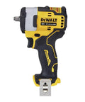 Side view of Xtreme 12V Max Brushless Three Eighths Inch Cordless Impact Wrench Tool Only With 250 Ft Lbs Tightening