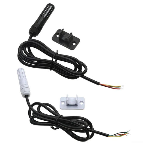 All In One Pro Grade Temperature Humidity And Pressure Sensor I2C Stainless Steel Waterproof Module with cables and mounting hardware