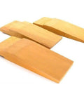 Jewelers Bench Pin Set Of 3 For Filing And Sawing Woodworking, 7 Inch Long By 2 3 Quarter Inch Wide, Handy Tools in a row on white background