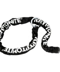 Plug In Chain For Ring Lock 9mm Steel Links 120 Cm Long With Nylon Sleeve And Cinch Loop To Prevent Roll Ride And Lift Theft For Ebikes