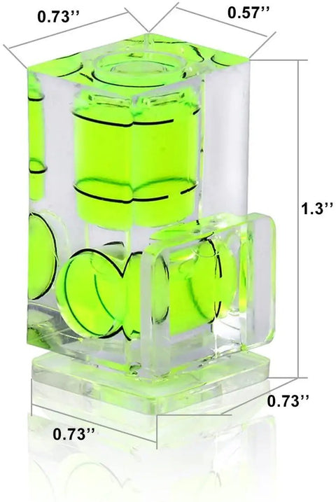 Top Shelf Camera Gear Precision Hot Shoe Bubble Level Kit Three Two One Axis Spirit Levels Solid Dslr Mirrorless Setup Straight Up Smooth Leveling Flow Four Pack Absolute Must Have