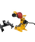 Heavy Duty Pipe Cutter With Hydraulic Hand Pump For Steel Pipe Two And A Half Inch To Eight Inch Schedule 10/40, Industrial Grade Induction Motor