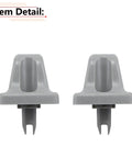 Sun Visor Clip Retainer Gray 2 Pack For Ford E Series Econoline Vans 2008-2014 Direct Fit Replacement Part 3C2Z-5404132-AAB