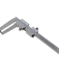 Disks Measuring Tool 0-60mm Thickness Measuremnent Professional Steel Verniers Calipers for Brake Verniers Calipers, close-up view.