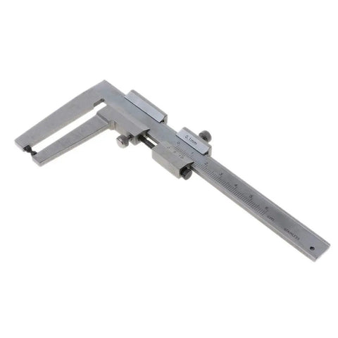 Disks Measuring Tool 0-60mm Thickness Measuremnent Professional Steel Verniers Calipers for Brake Verniers Calipers, close-up view.