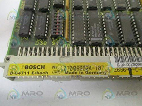 Single RP500 Input Module 1070066924-107, 24V DC 20mA PLC I/O PCB Add-On Board labeled Bosch Serial 00176380