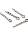 Heavy Duty 304 Stainless Steel U Shaped Spring Cotter Pins For Cars And Marine Gear Fastener Kit With Wave Split Ends M1 To M6 sizes.