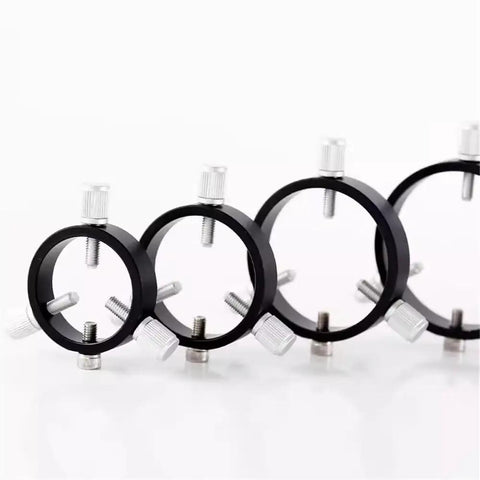 Three Point Guide Ring For Astronomical Telescopes Black Mounting Ring With Bold M6 Screws Keeps It Solid And Stays Put Fits 42 50