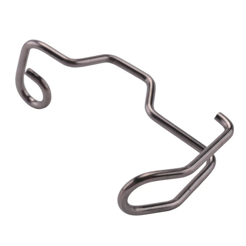 Steel finger guard from Six Pack Sewing Machine Finger Guards For Hand Protection Universal Fit For Most Industrial Single Needle Sewing Machines Prevent Needle Injuries And Make Stitching Safe Easy To Attach And Reusable.