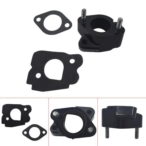 Direct Fit Premium Carburetor Spacer And Gasket Replacement For Golf Cart G2 G8 G9 G11 G14 Beefed Up Durable OEM Standard Performance With Easy Install Joint Seal Kit Included, showing components