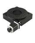Heavy Duty Cnc Hollow Rotary Table Featuring Nema23 Stepper Motor And Precision Gearbox Reducer solid 300mm indexing plate with smooth drive.
