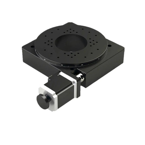Tough As Nails Cnc Hollow Rotary Table With Nema 23 Gearbox Reducer And Dead Nuts Accurate Indexing Plate For Smooth Workflow Operations 300Mm Base