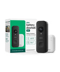 Wireless Video Doorbell Packing 2K Resolution And Long Battery Life With Snappy Audio Clarity Head To Toe Frame Smart Motion Alerts Installs Like A Breeze Includes Sync Module Core Matte Black with packaging.