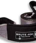 Beefy Tow Strap 40,000 Lb Heavy Duty Car Recovery And Towing With Storage Bag Gray Ends Black 4 Inch By 8 Foot Universal Fit For Automotive Recovery Lifetime Warranty