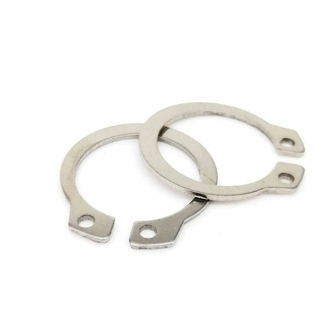 750 Pcs Retaining Rings Assortment Kit M6 To M15 External Circlips Snap Ring Set, stainless steel, for shafts and gears locking