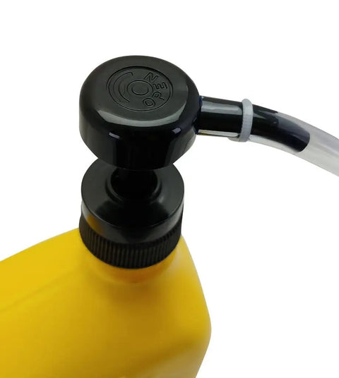 Gas Siphon Pump And Fluid Transfer Kit Quart Size For Auto RV Marine And Motorcycle Universal Pump with Easy Nozzle and Hose