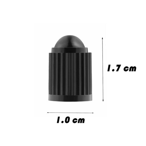 Valve Stem Caps For Tires 200 Pack Black Plastic With Sealing Ring Universal Fit For Cars Bicycles Motorcycles Trucks And More