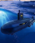 Mini RC Submarine With 2.4GHz Remote Control Six Channel Sub Boat For Submerged Runs And Surface Floats DIY Underwater Ship Toy