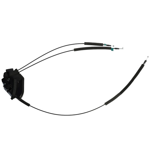 Rear Right Passenger Side Door Lock Actuator Replacement For Nissan Rogue 2014 Through 2020 direct mount latch with cables.