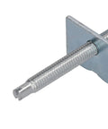 Adjustable Foot Leveling Feet For Furniture Iron And Plastic Levelers With Screws Bed And Wardrobe Stabilizers metal screw closeup