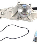 Timing Belt Water Pump Service Kit Replaces 19255331 with belt, pulleys, pump, and gasket