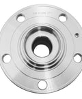 Front view of Front Wheel Bearing Hub Assembly Set Of 2 Direct Fit For Audi A3 Quattro TT Q3 And VW Beetle CC Eos Golf GTI Jetta Passat Tiguan R32 With ABS Replacement Hubs