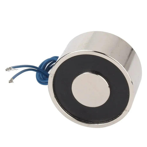 Heavy Hitter 12V Direct Current Electromagnet Lifting Magnet Featuring Knockout Fifty Kilogram Grip Built Like A Tank For Garage Projects Smooth Daily Grind Zero Hassle Operation